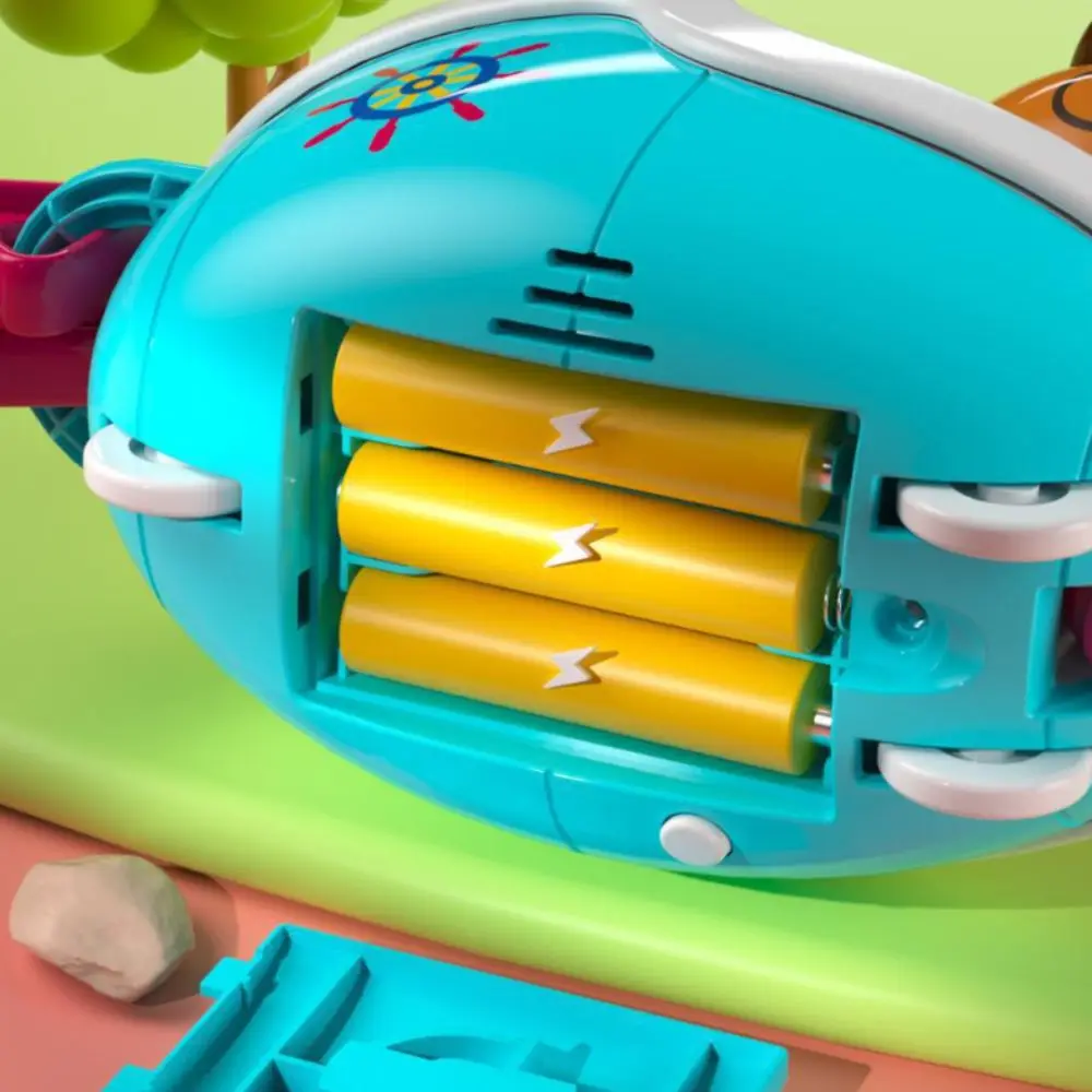 Met zuignappen Carrousel Zuignap Speelgoedbeer Vaste kinderstoel Carrousel Speelgoed Creatief onderwijs Muziek Speltafel Kleuterschool