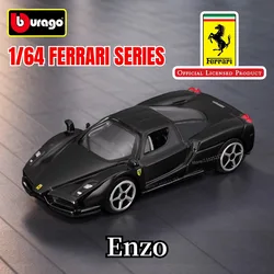 Bburago 1:64 Ferrari Enzo Car Model Scale Replica F12tdf 296 Roma Berlinetta Diecast Miniature Art Traffic Figure Kid Boy Toy