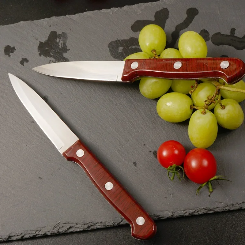 Cortador de frutas em aço inoxidável, Melão e descascador de frutas, Retro Kitchen Peeler, Faca tática, Novo, 2024