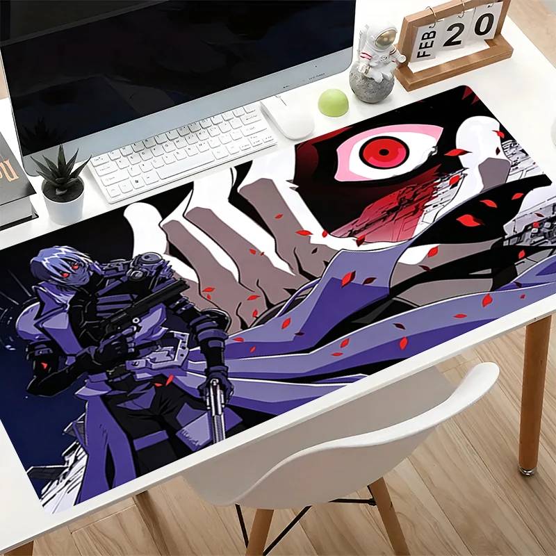 Cool Gaming Mouse Pad T-Trigun S-Stampede Anime Desk Mat Laptop Accessories Gamer Keyboard Mousepad Non-Slip Office Mouse Mats