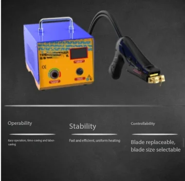 1000W Digital Rubber Tire Regrooving Machine Tire Grooving Tool, Equipped with Shaped Rubber Cutting Machine Blades