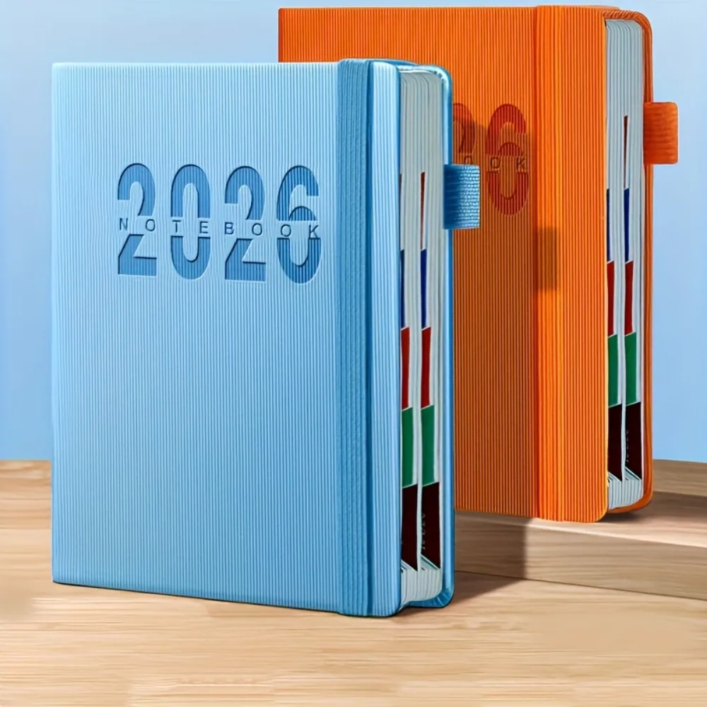 2026 Daily Planner (400 Pages) – Wipe-Clean One Page Per Day Calendar Log for Time Management & Self-Discipline, Office Use