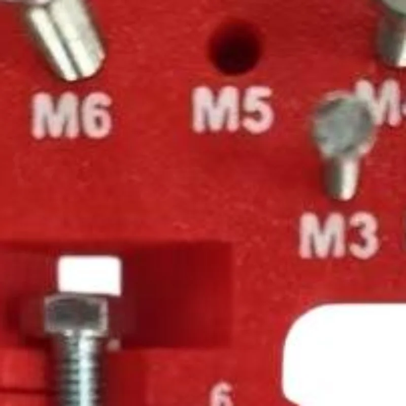 Screw Measuring Tool M2-M10+L4-100mm High Precisions Screw Sizing Instrument Screw Gauge Measurement Tool