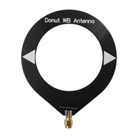 Donut Broadband Antenna Mini Loop Antenna 10kHz-180MHz Shortwave Antenna with Low Impedance