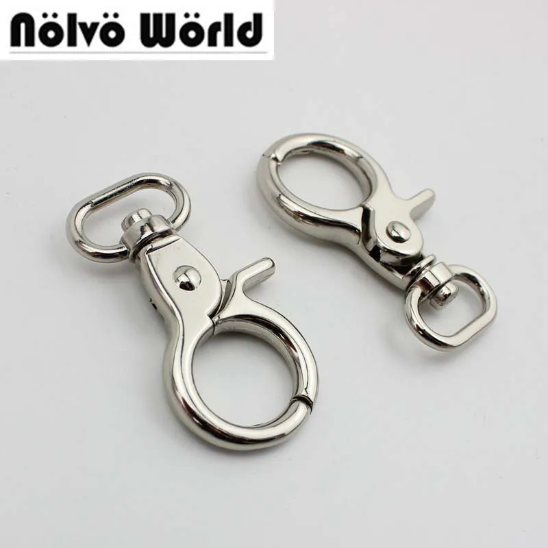 

30pcs 20mm 25mm high quality trigger snap hook clasp clip swivel dog leash hook bags handbags adjusted strap snap hooks