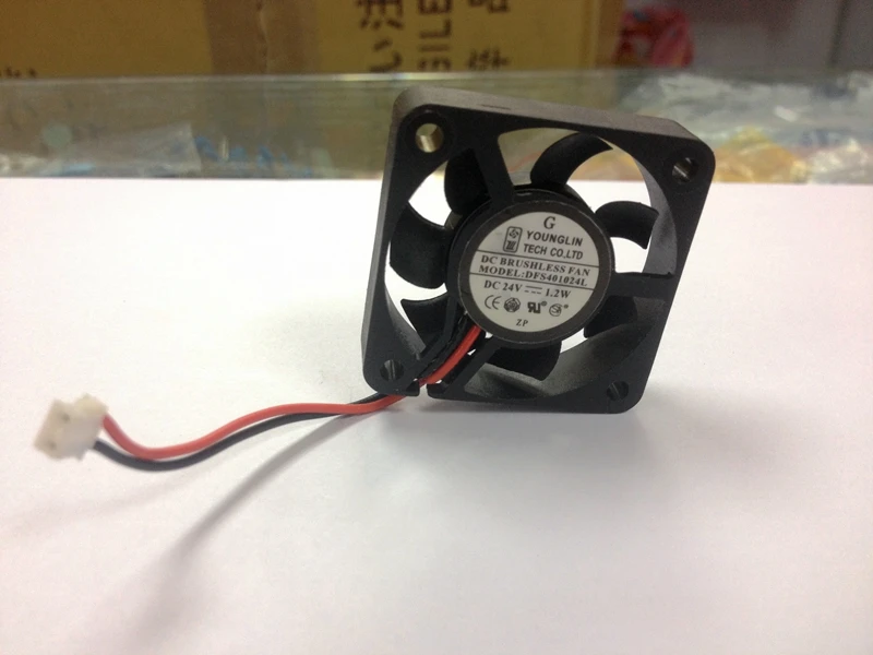 

НОВЫЙ МЯГКИЙ ЛИНЕЙ DFS 401024 L 4CM 24V 1.2W охлаждающий вентилятор