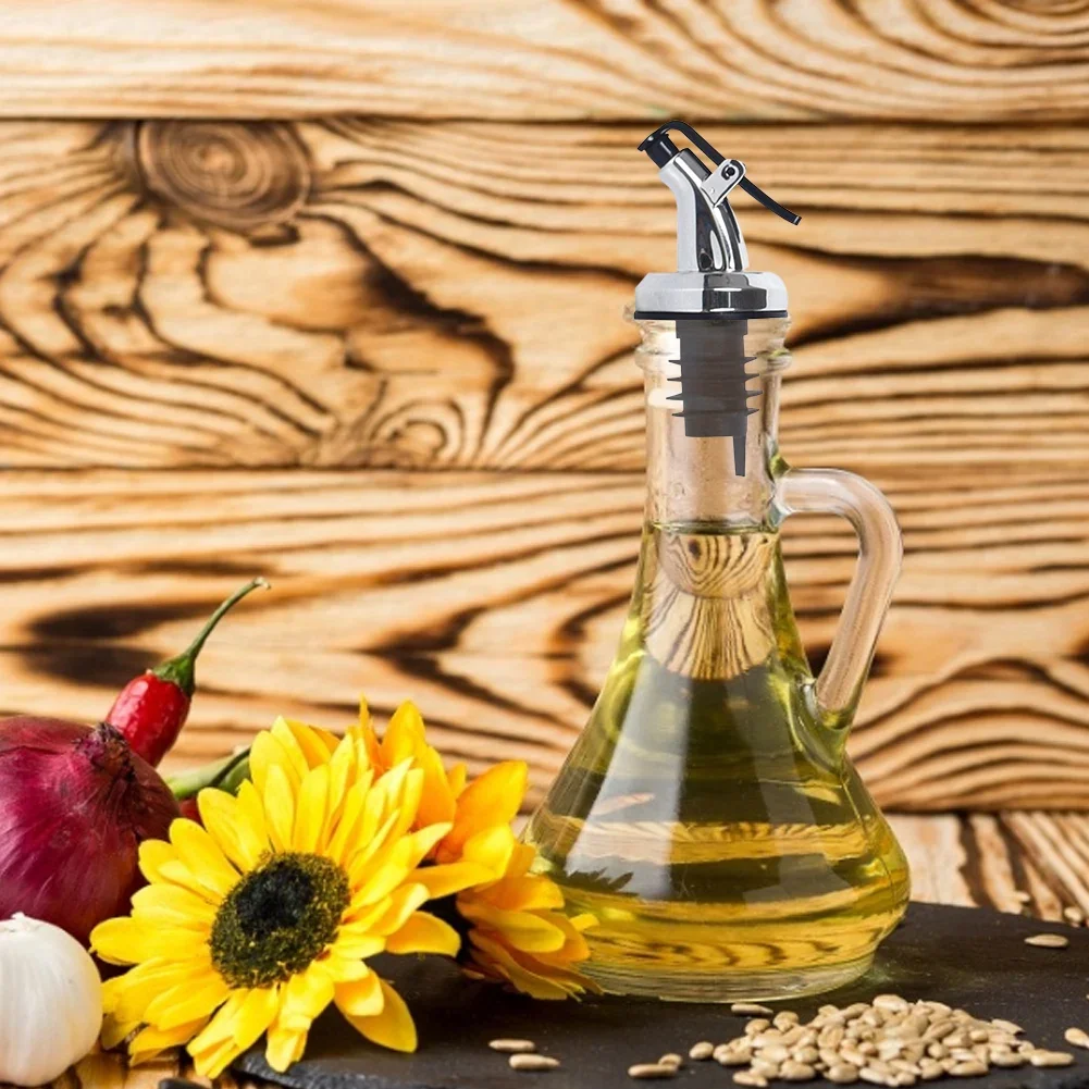 Oil Vinegar Bottle Stopper Leak-proof Oil and Vinegar Dispenser Pour Spouts Multifunctional Suitable for Most Bottles