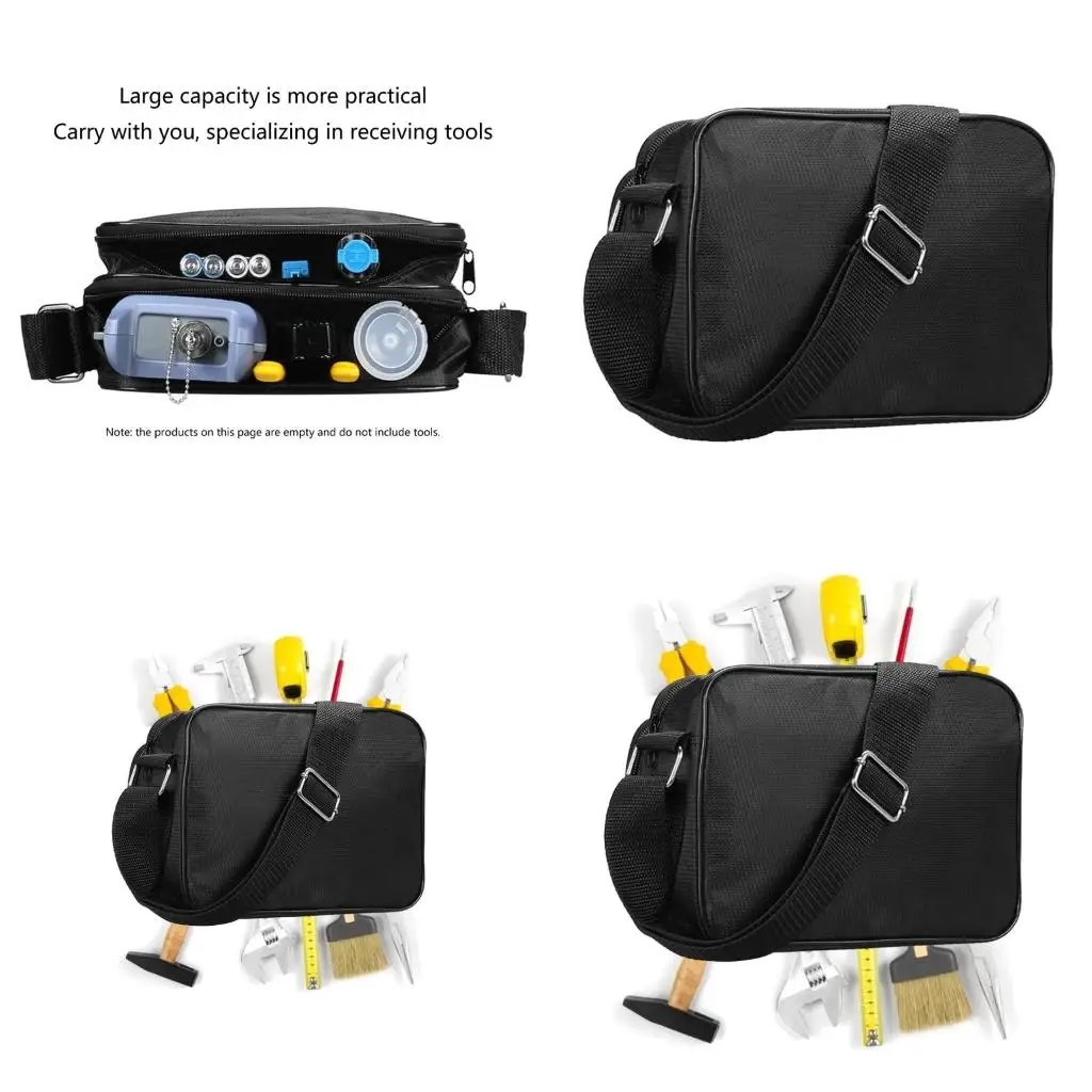  Professional Canvas Electrician Tool Bag Shoulder Rope for Heavy Duty Work