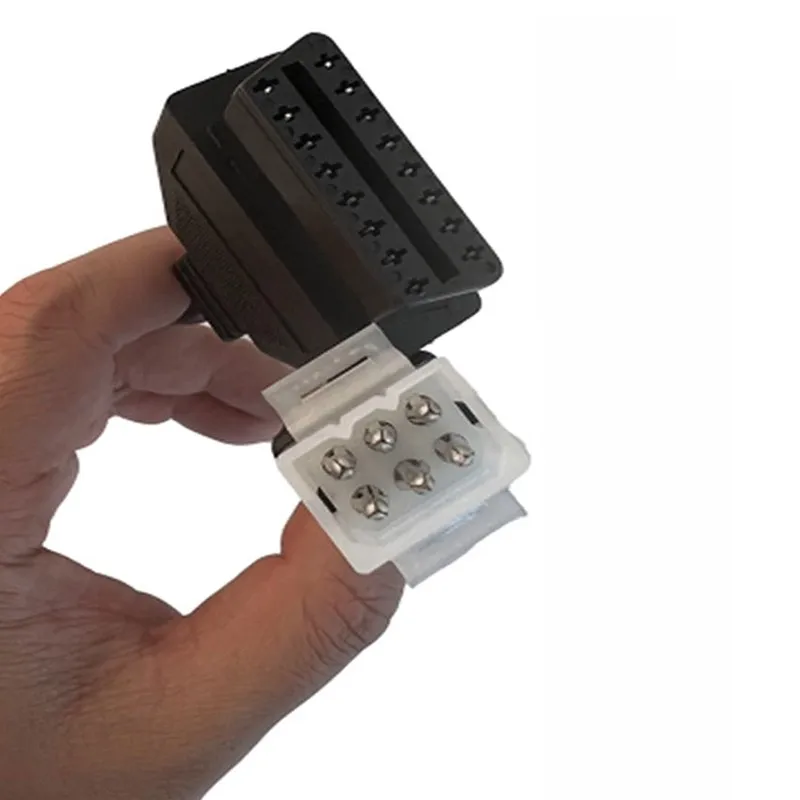 Motorcycle Diagnostic Connector For Aprillia 6 Pin OBD Diagnostic Cable for TuneECU Scanner Tool OBD2 Diagnostic Connector
