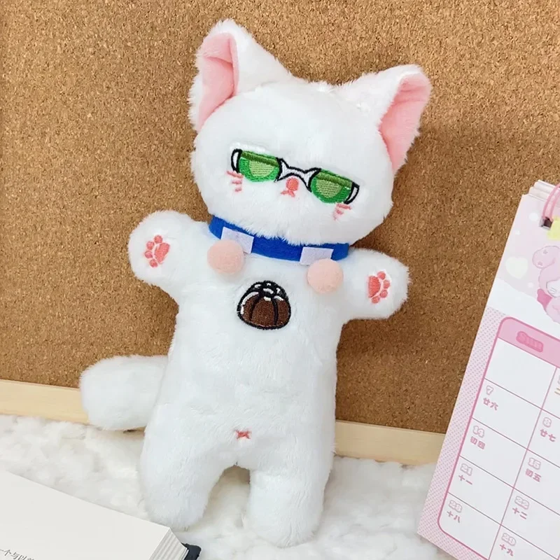 20cm Anime Saiki Kusuo Cat Peripheral Products Soft Stuffed Plush Toys Hobbies Exquisite Kawaii Birthday Gifts for Friends