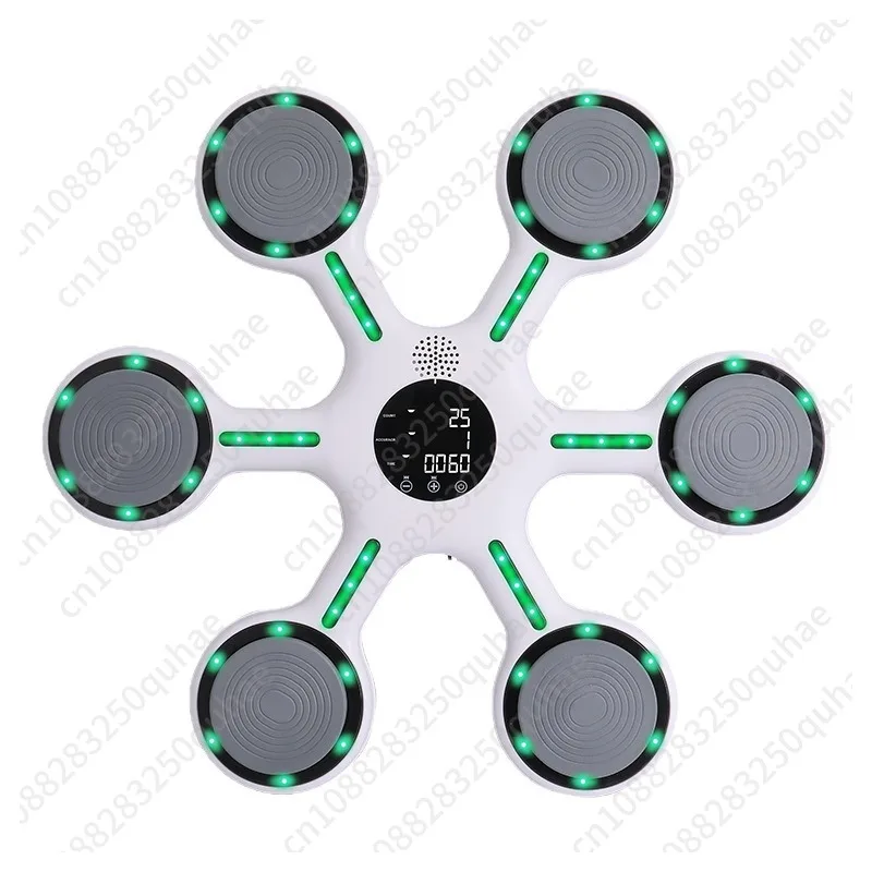 Smart Music Boxing Wall Target, Reaction Punch Training Equipment with Boxing Gloves for Kids