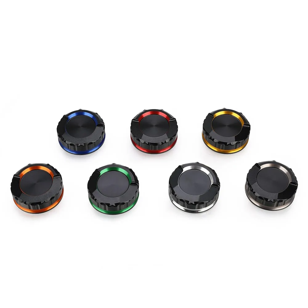 1 set For Yamaha MT 09 MT-09 MT09 2021 2022 2023 2024 Front and Rear Brake Fluid Cylinder Master Reservoir Cover Oil Cap