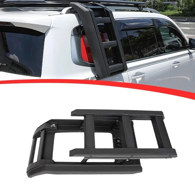 

Car Truck Rack Side Climbing Ladder Roof Rail Car Roof Racks Luggage Cargo Carrier Bracket for Great Wall Tank 500