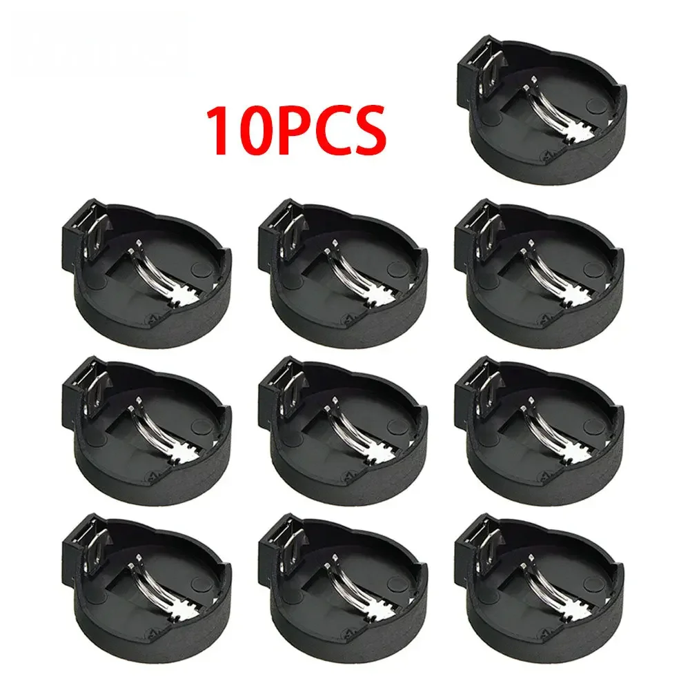 10PCS CR2025 Button Cell Battery Holder Socket Case CR2032 Battery Holders 2032 Size Pack of 10