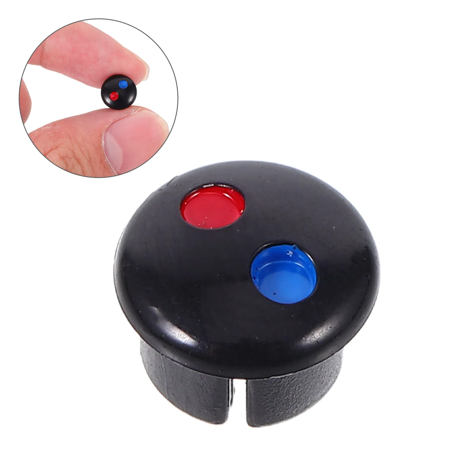 

10 pcs Faucet Accessories Hot Cold Water Markers Red Blue Sink Handle Caps Durable Plastic Replacement Buttons for Bathroom Home
