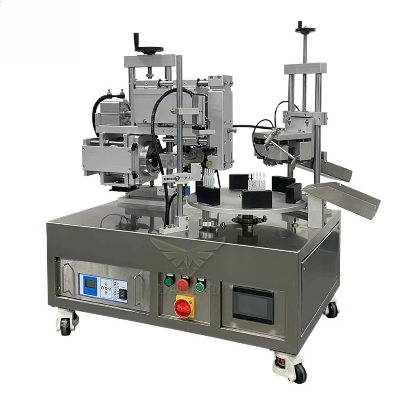 High Speed Rotary Table Ultrasonic Nail Polish Automatic Plastic Tube Sealing Machine with Date Printing