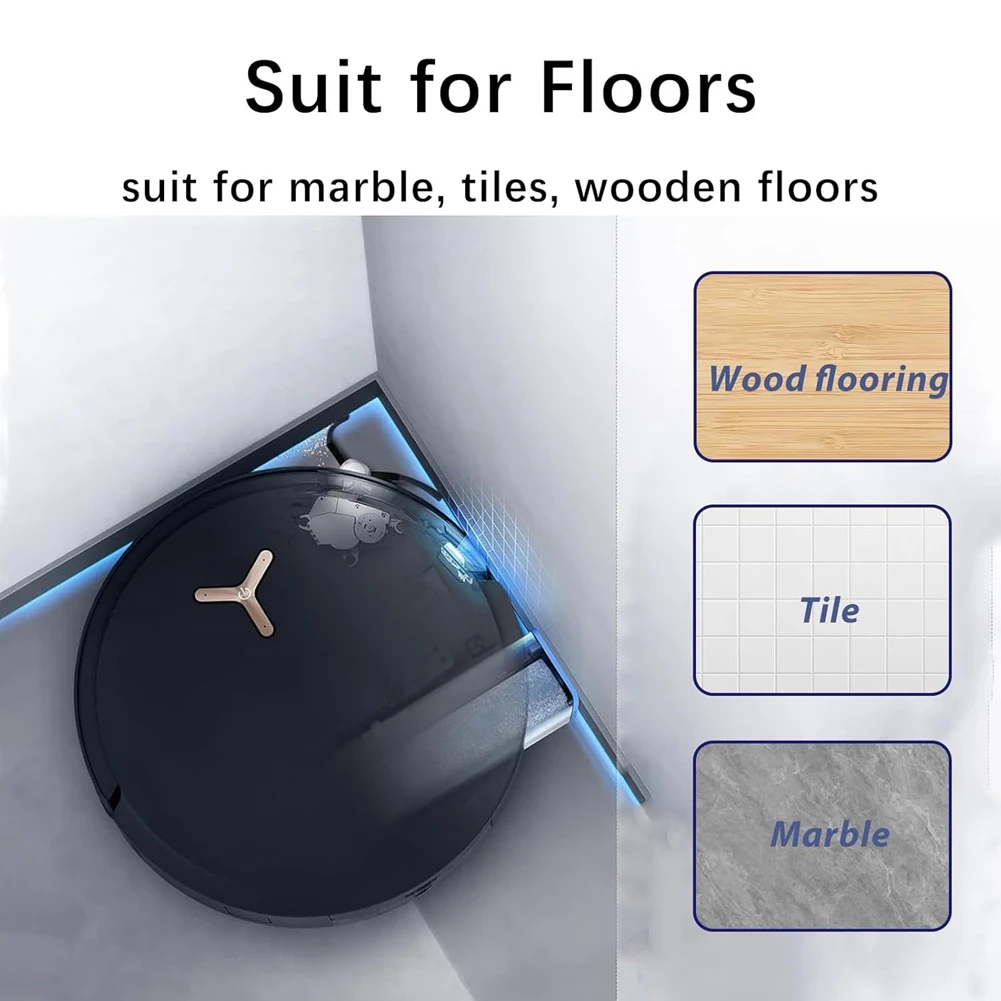 ABGP-For Ecovacs Deebot X8 Pro Omni Brush Rollers استبدال مجموعات ملحقات المكنسة الكهربائية