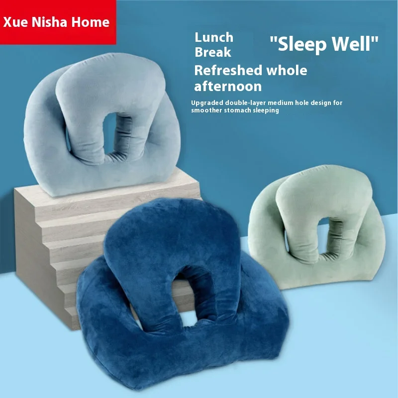 

Office Nap Time Essential! Best-Selling Desk Nap Pillow for a Quick Snoze Perfect for Work Breaks And Table Snoozing