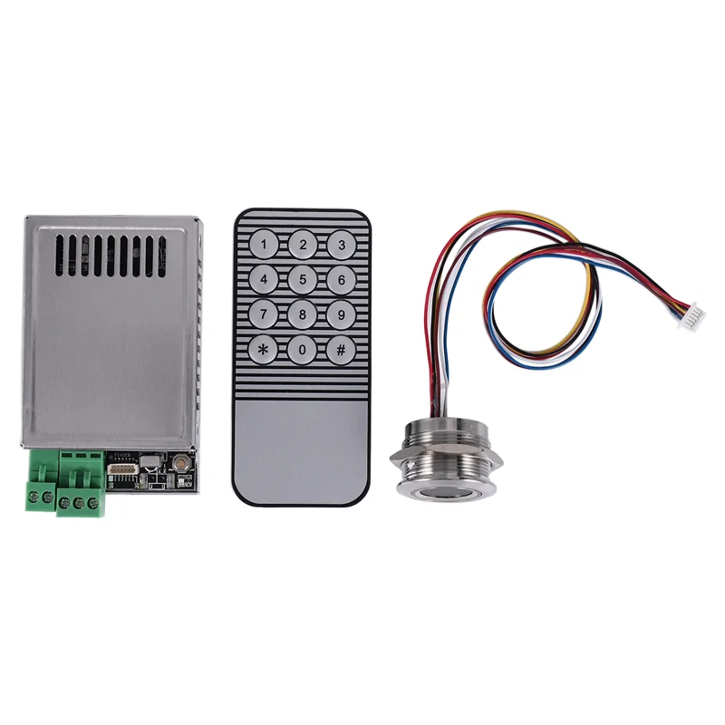 

Y22A-K216 Fingerprint Control Board+R503 Fingerprint Module Two-Color Ring Indicator Light Access Control
