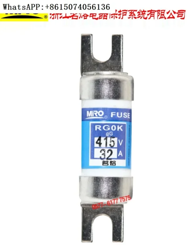 

M-RO mingrong rgok nit rg0k415v 2a 4a 6a 16a 20a 25a 32a предохранитель (10 шт.)