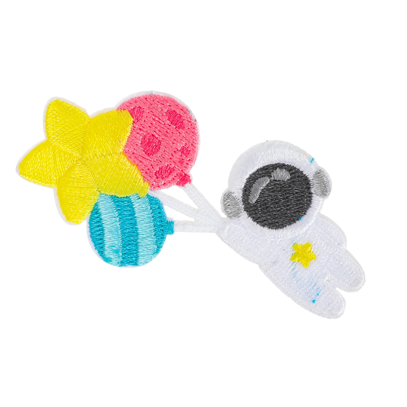

5pcs Shape Appliques Durable Polyester Embroidery Patches Jeans Clothes DIY Repair Bags Clothing Embroidery Patch Hats