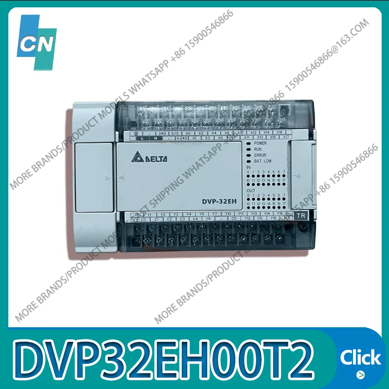 

DVP32EH00T2 PLC Programmable Controller Second-hand Original appearance intact Functional tested ok Fast Shipping