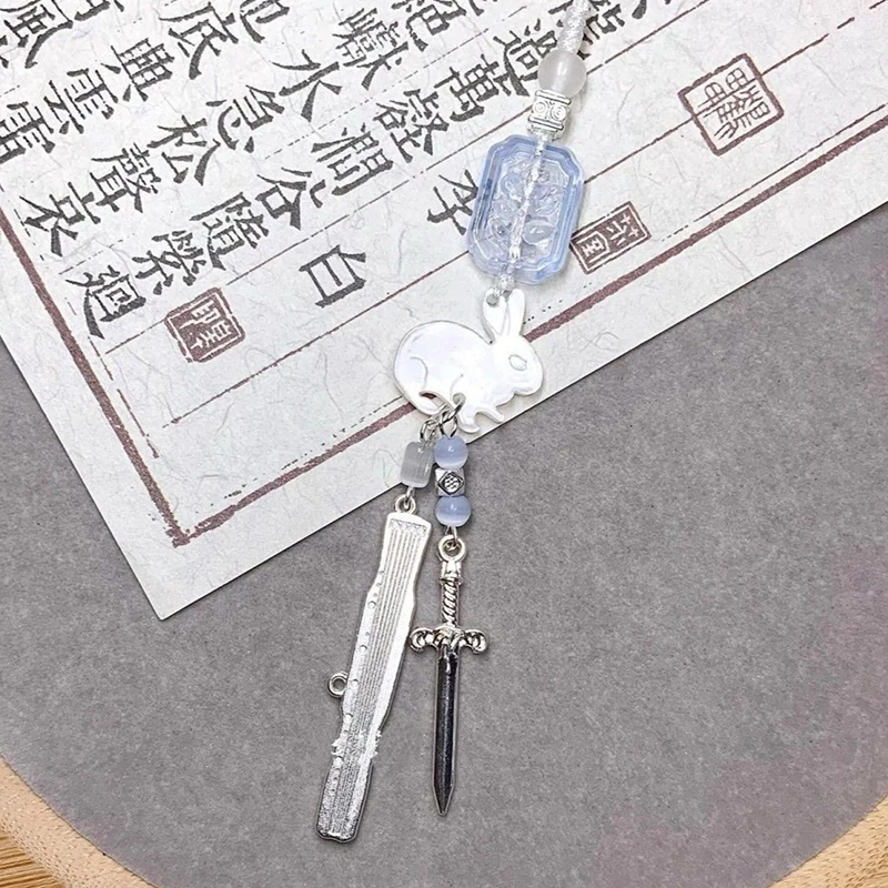 Y2K Phone Charm Bow Heart Star Keychain Pendant Kawaii Key Chain Bag Phone Chain Cute Accessory For Girls Women Jewelry