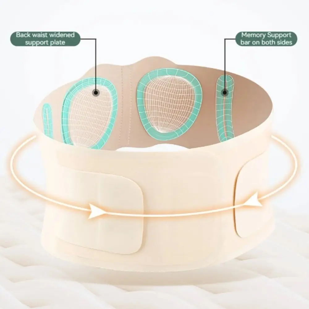 Dual Adjustable Body Shaping Belt Elastic Webbing Breathable Waist Trainer Belt Brace Modeling Strap Durable