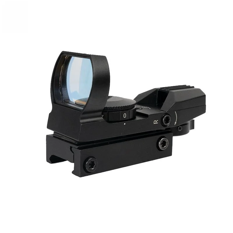 Funda protectora para mira réflex de punto rojo, cubierta protectora de cuatro puntos para caza al aire libre, equipo protector de tiro