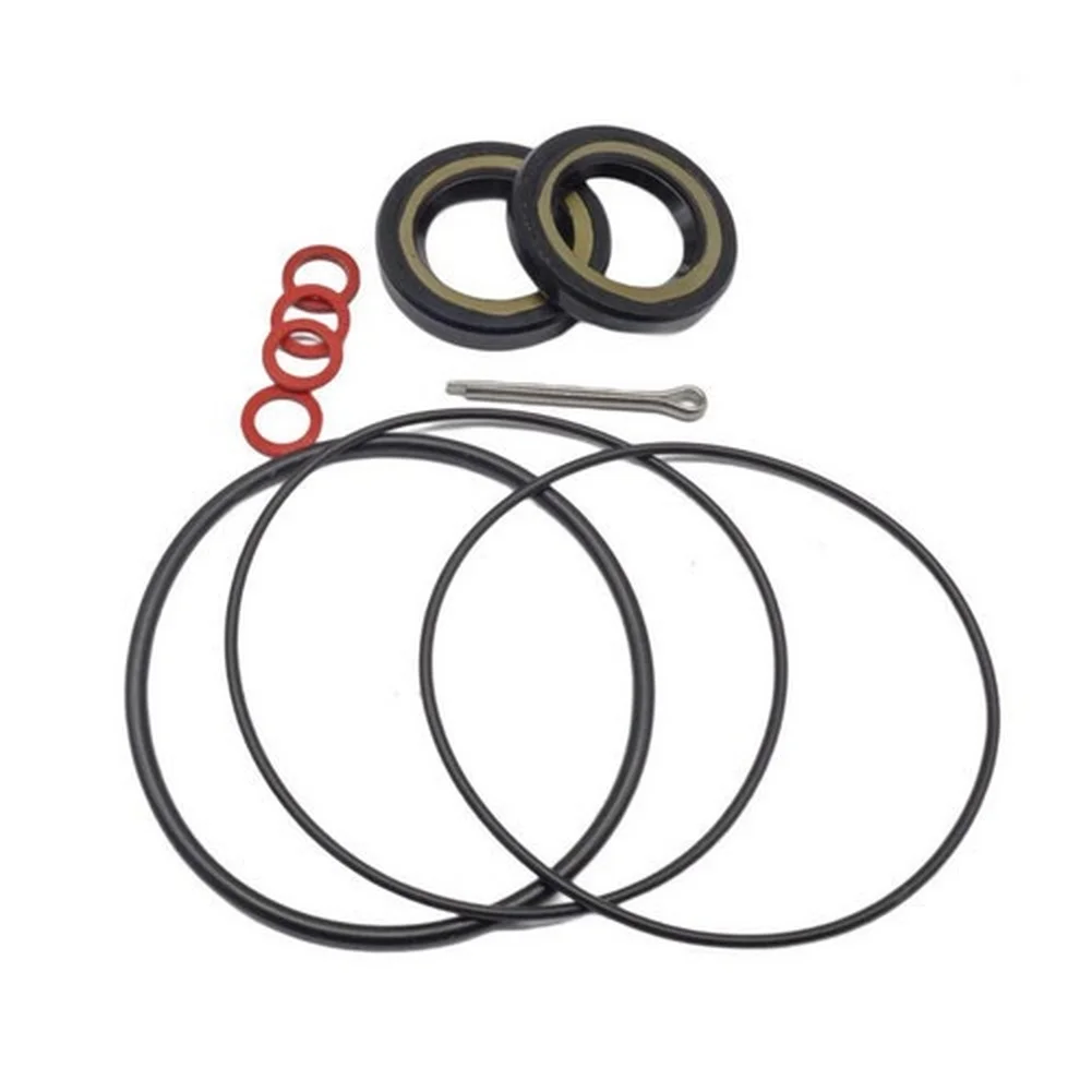 for Black Lower Unit Seal Kit Lower Unit Seal Kit For Engines Propeller Shaft Seal 2-Stroke Compatible Direct Replacement Part