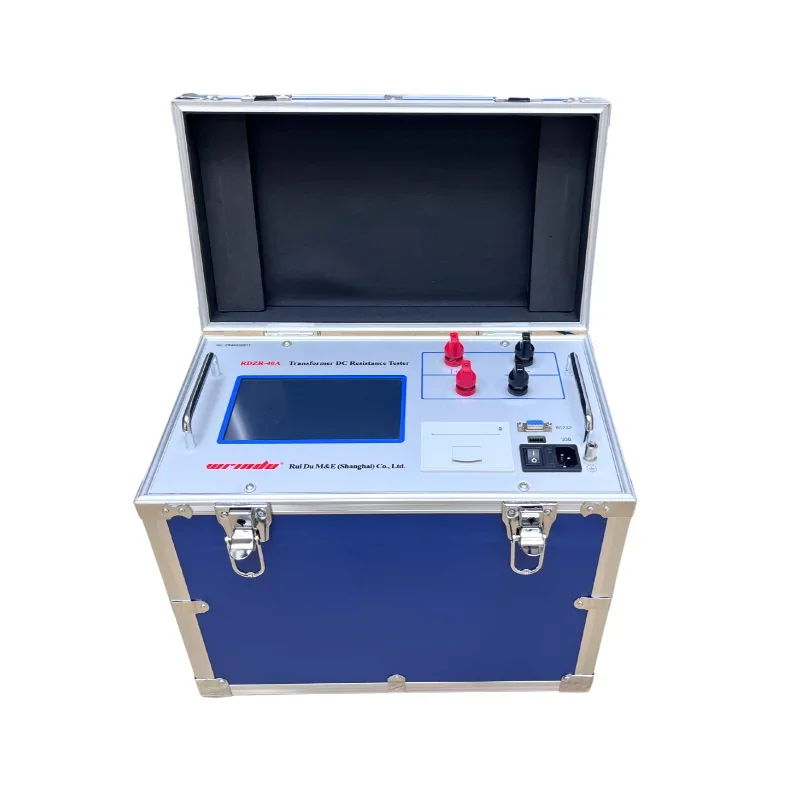 Wrindu RDZR-50A High Accuracy Portable Transformer Test Equipment DC Winding Resistance tester