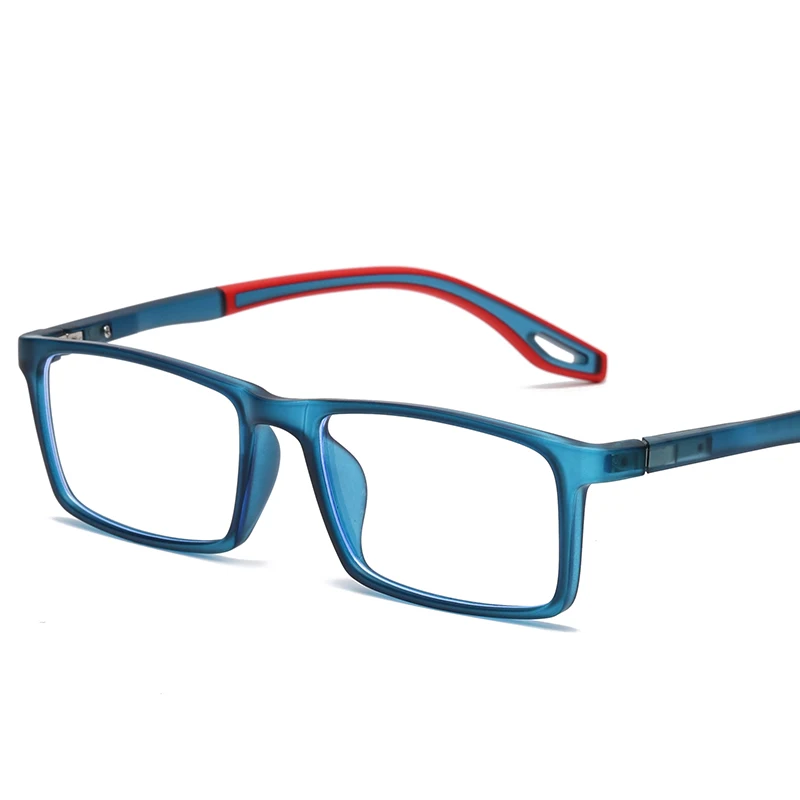 Reven Jate 81308 TR90 Square Glasses Frame Men Women Vintage Prescription Eyeglasses Frame Optical Spectacles blue light Eyewear