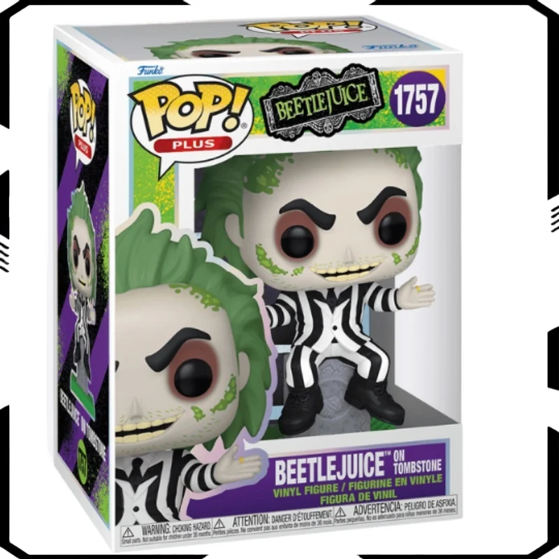 

Фанко ПОП! Оригинальная фигурка Beetlejuice — официальная коллекционная игрушка для украшения, идеальный подарок для фанатов
