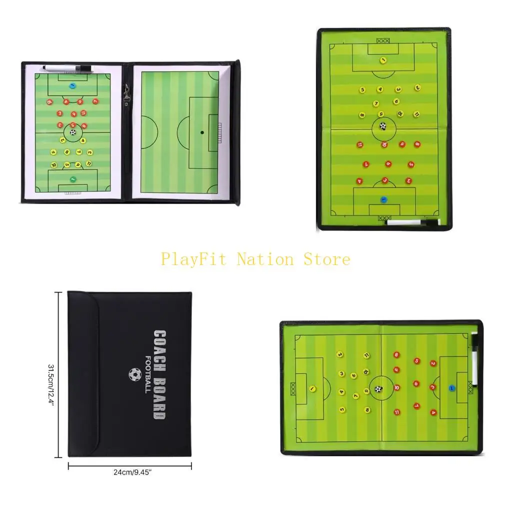 

242F Складная футбольная плата тактика портативные магнитные футбольные тренер
