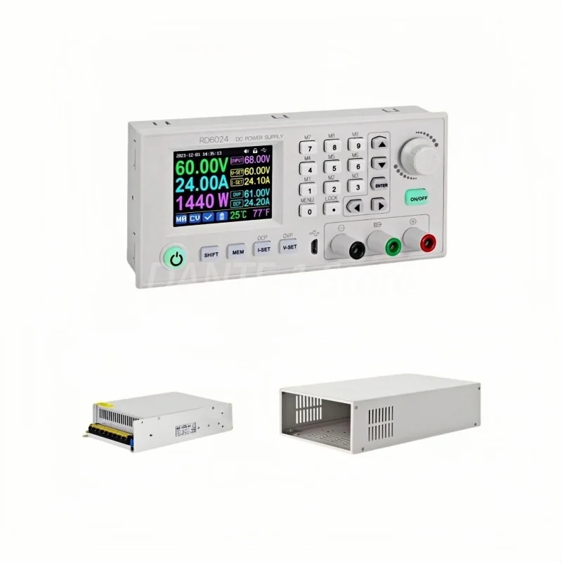 RD6024 switch adjustable DC regulated power supply electrolytic digital regulation curve charger