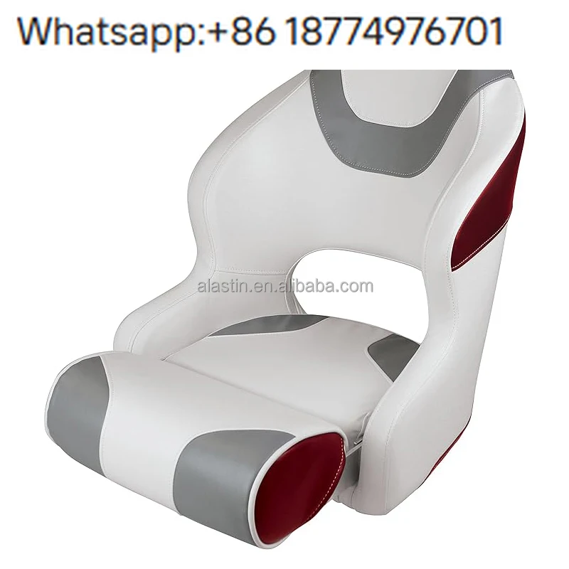 Wholesale Colourful Marine Yacht Seat Helm Chair Luxury Folding Boat Seat