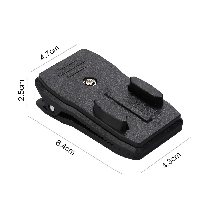 

Suitable for GoPro13 backpack clip, belt clip, multi-functional hat clip 360 ° rotation DJI accessories, card slot clip