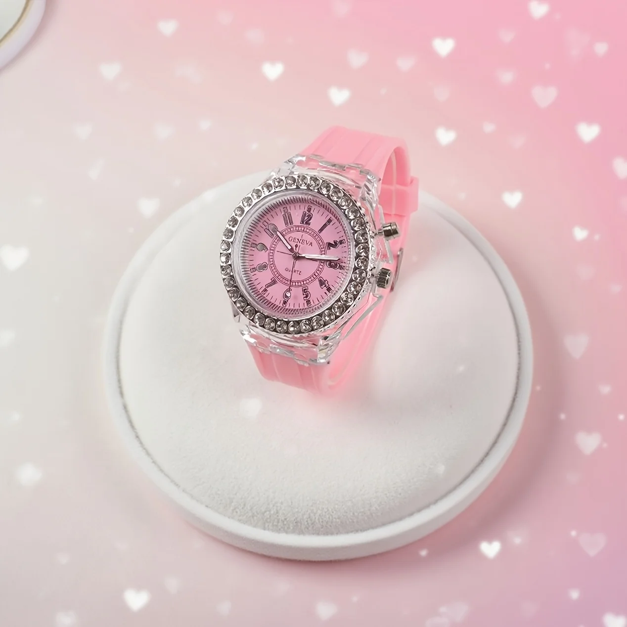 New stylish men's luminous electronic watch, a must-have candy-colored couple watch, suitable for New Year and birthday gifts, t
