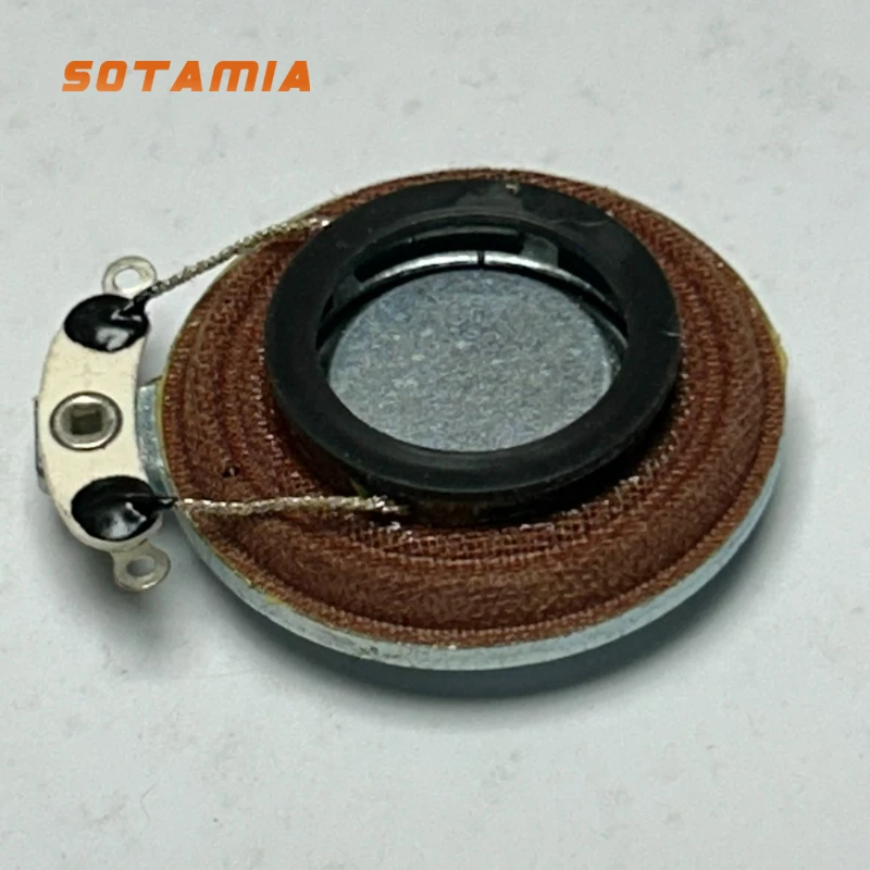 

SOTAMIA 2 шт. 34 мм полнодиапазонный динамик 4 Ом 3 Вт бытовой резонансный аудио DIY плоский динамик проникновение проводимости 360 градусов