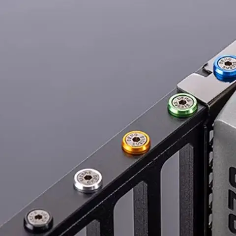 1Pc M3 6#32 Computer PC Case Beautification Screws 6MM 8MM Screw +1 Washers For Motherboard Power Supply Graphics Card