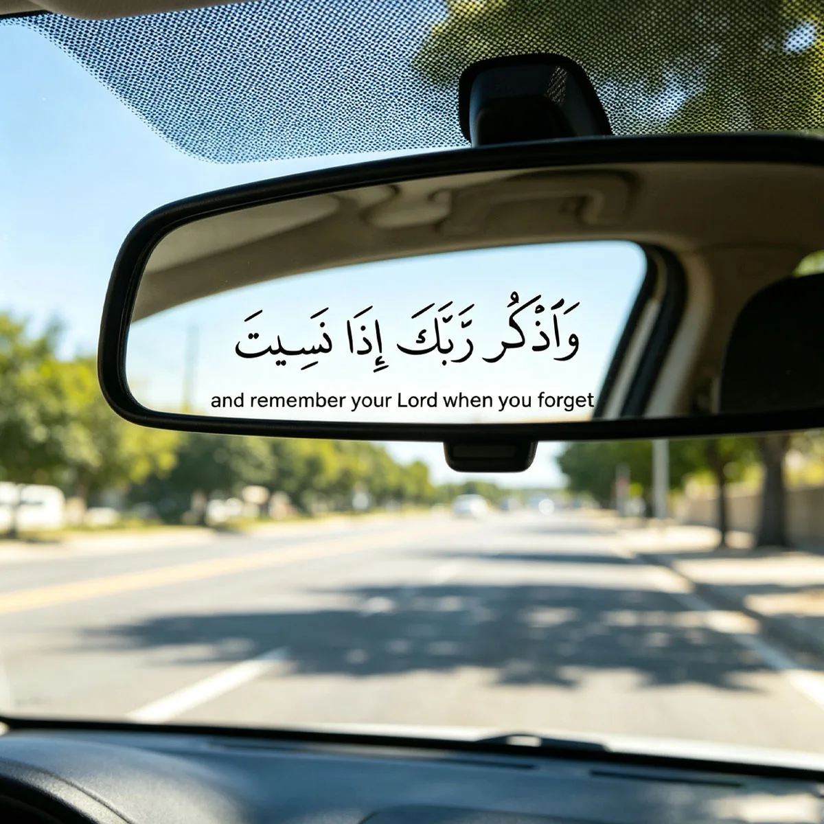When You Forget Remember Your Lord Sticker Car Rearview Mirror Decal Cup Laptop Notebook Window Fridge Monitor Decor Faith