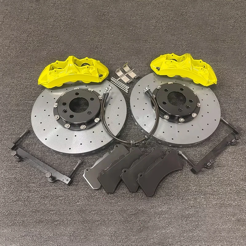 China Factory Customized SiC Carbon Ceramic Brake Disc Big 6 Pot Caliper for W124 W163 W210 W211 W212 C300 SLK