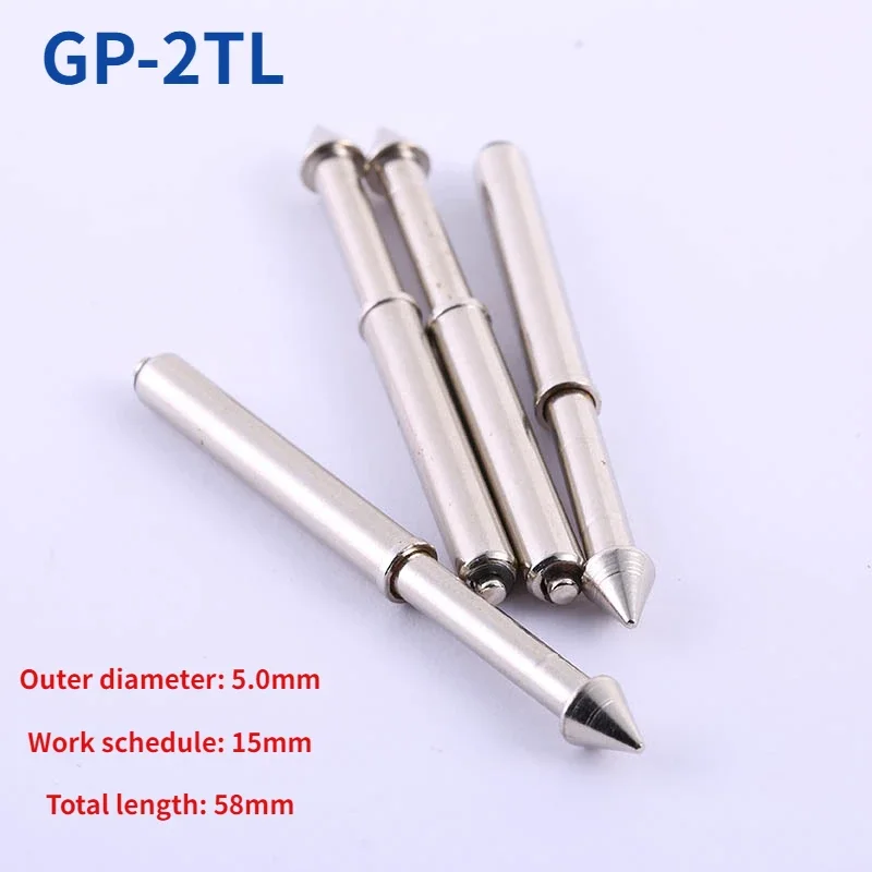 

50PCS/bag GP-2TL Spring Positioning Needle 5.0mm Umbrella Head Total Length 58mmPCB Light Plate Positioning Column