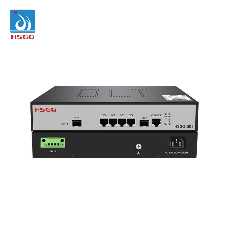 

Оригинальная оптическая линия Gpon Olt FTTH с источником питания постоянного тока с 4 портами RJ45 SFP OLT