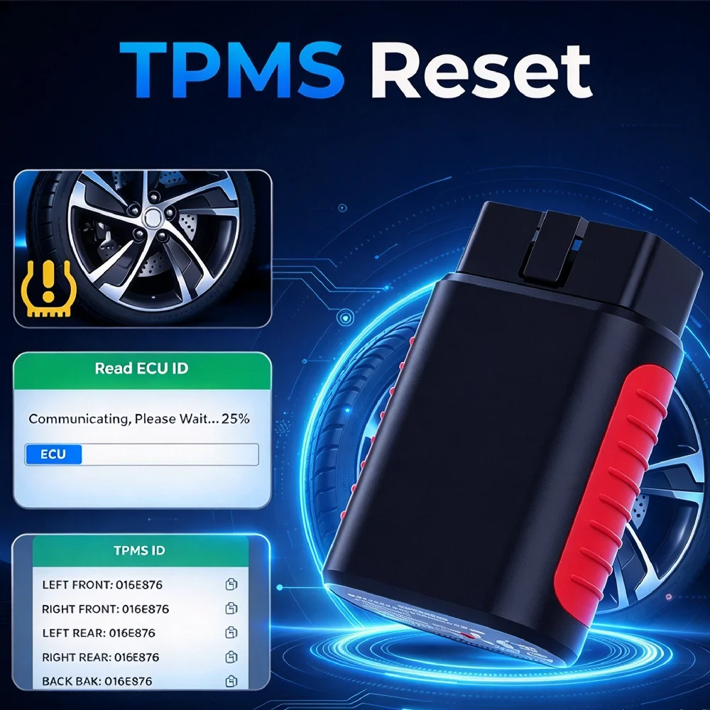 Full System Auto Scanner Reset SAS EPB Service ECU Programmer OBD OBD2 Car Diagnostic Tool