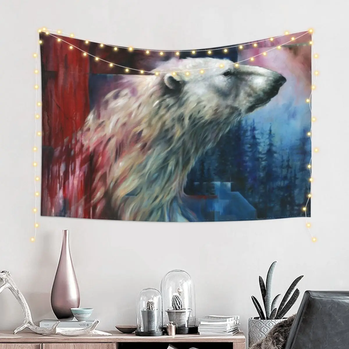 Imminence - Polar Bear Tapestry Decoration Pictures Room Wall Home Decorators Tapestry