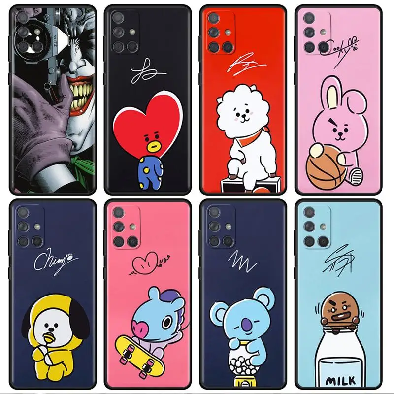 Cartoon Funny Anime Case For Samsung Galaxy A54 A52 A14 5G A53 A12 A13 A71 A23 A34 A33 A21s Phone Cover