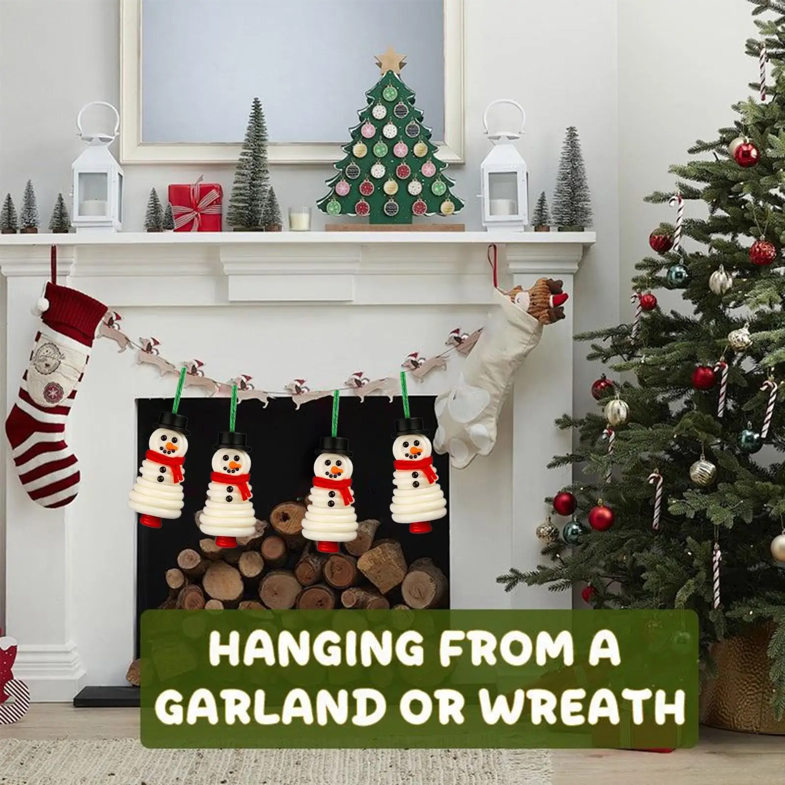 لتقوم بها بنفسك عيد الميلاد زر حلية عدة اليدوية ثلج سانتا كلوز الحرفية مجموعة زينة شجرة عيد الميلاد 2025 عطلة مهرجان الهدايا