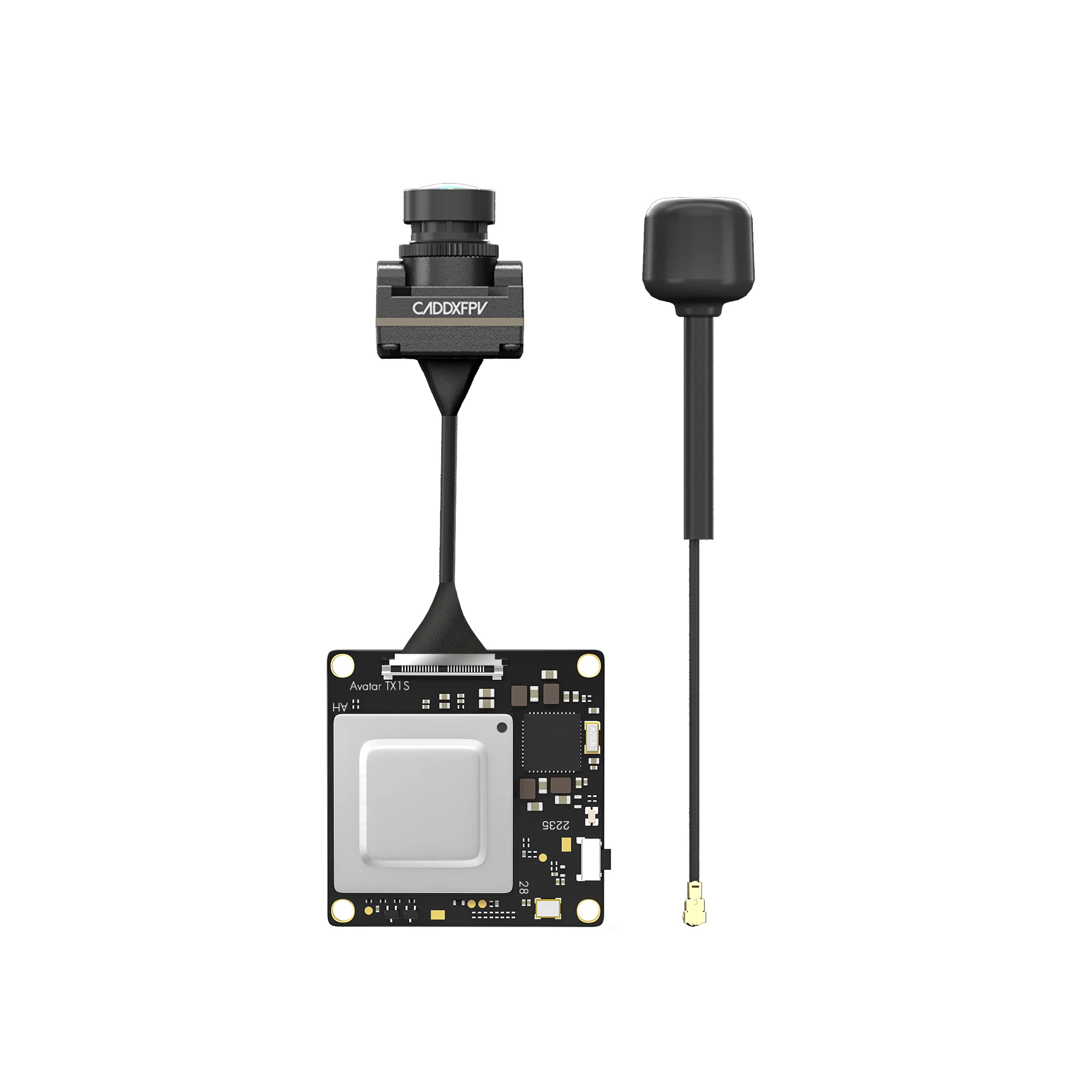 CADDX Walksnail Avatar VRX 10km 4 Antenna HDMI-Compatible 1080P/60FPS HD Pro Kit Dual Antenna Moonlight Kit for FPV Low Latency thumbnail 6