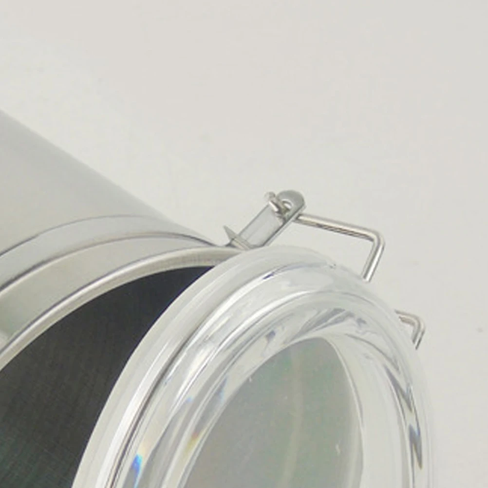 

Stainless Steel Sealed Cans 1062Ml Mirror Finish Food Storage Tanks For Tea Coffee Beans Dry Cereals Snacks Container Home